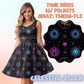 CELESTIAL BLACK - ADULT TANK DRESS PREORDER CLOSES 5/15