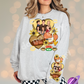 CENTRAL LOVE - CREWNECK SWEATSHIRT W/ SLEEVE PRINT