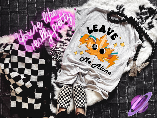 LEAVE ME ALONE LEAF TEE