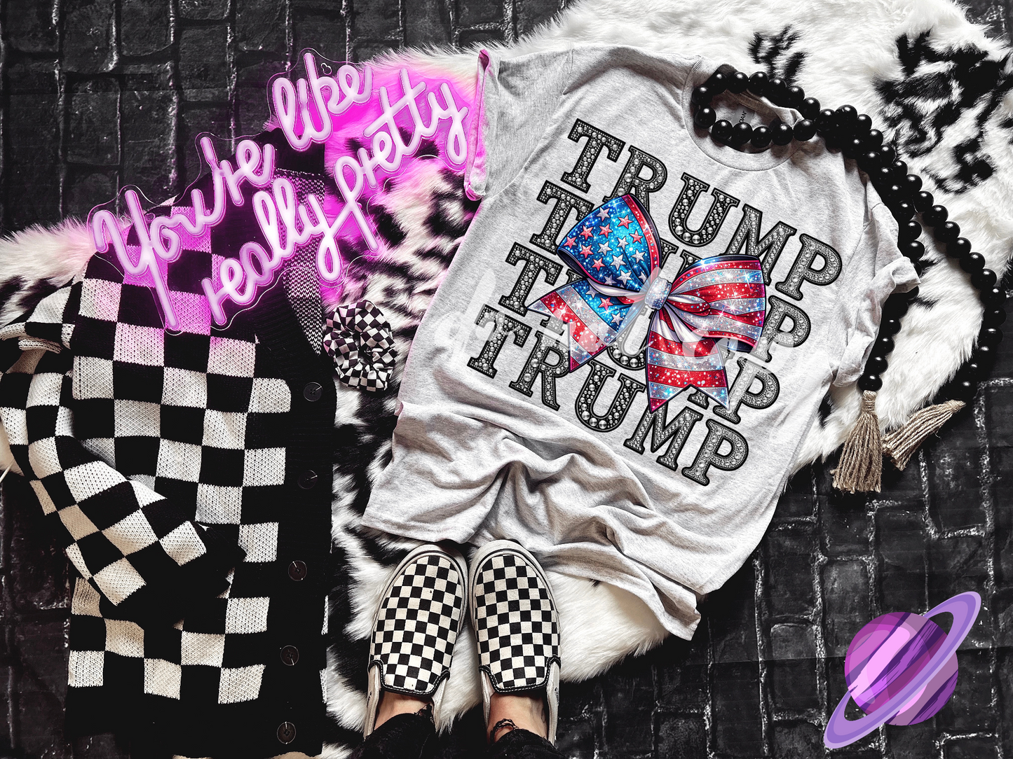 TRUMP BLING TEE