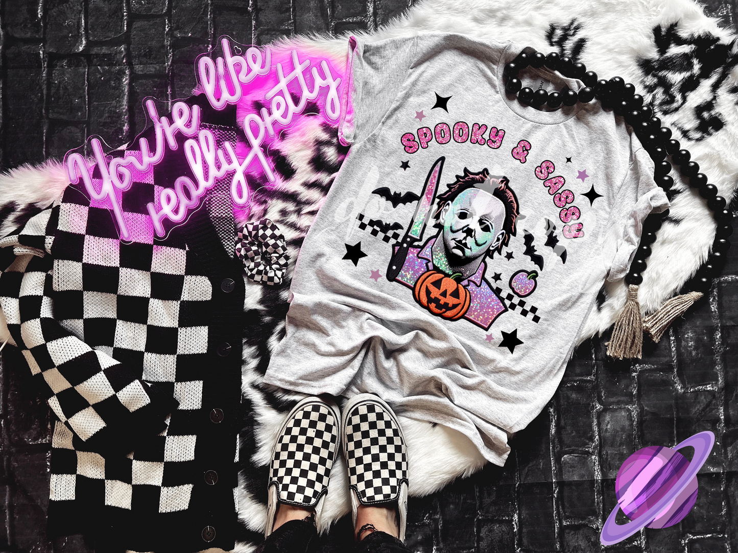 SPOOKY AND SASSY TEE