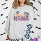 SPOOOKY FAUX EMBROIDERY SWEATSHIRTS