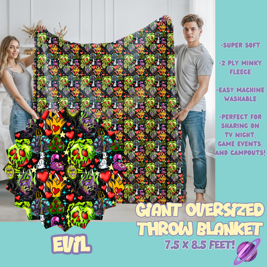 EVIL - OVERSIZED THROW BLANKET 11 - PREORDER CLOSING 2/2