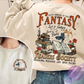 FANTASY READERS SWEATSHIRT W/ POCKET PRINT