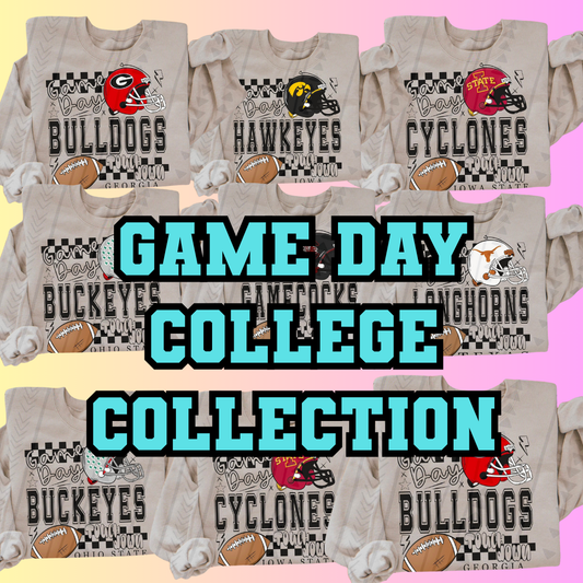 GAME DAY COLLEGE COLLECTION-CREWNECK SWEATSHIRT