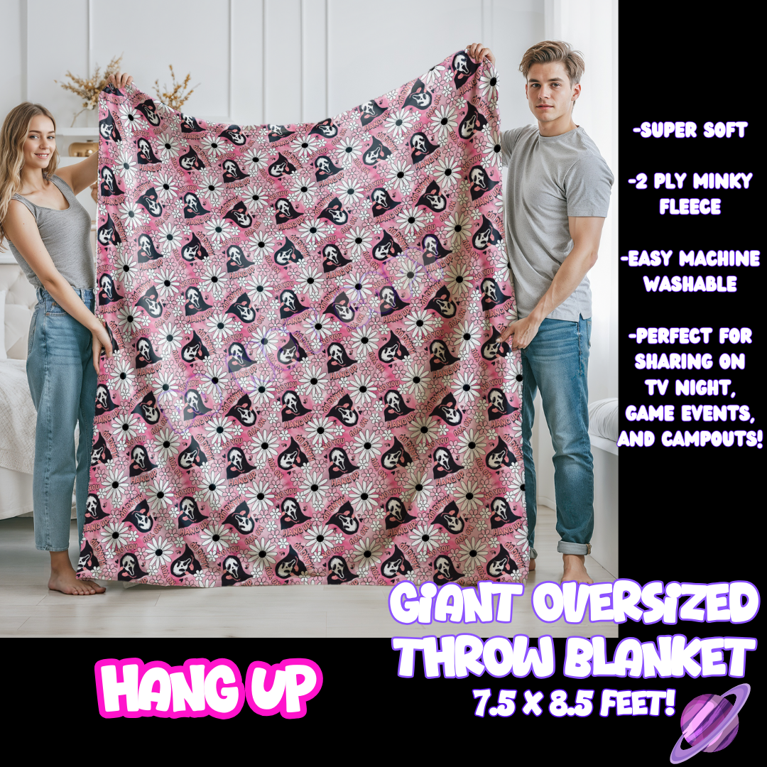 HANG UP- GIANT SHAREABLE THROW BLANKETS ROUND 10-PREORDER CLOSING 12/2