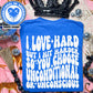 LOVE HARD- POCKET PRINT DOUBLE SIDED TEE