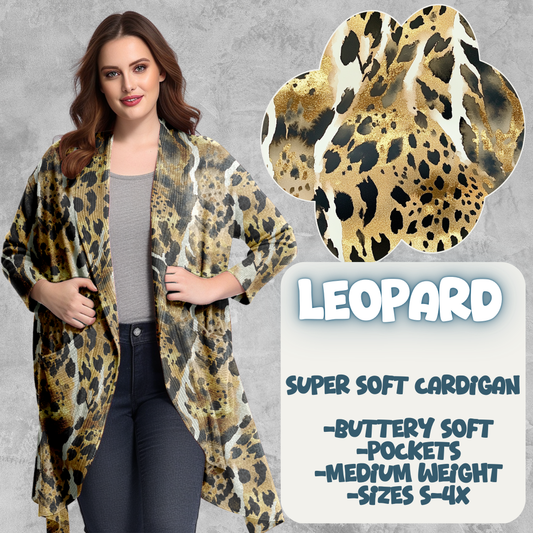 LEOPARD - PRETTY CARDIGAN RUN CLOSING 3/18