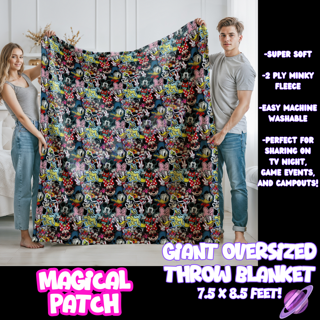 MAGICAL PATCH- GIANT SHAREABLE THROW BLANKETS ROUND 10-PREORDER CLOSING 12/2