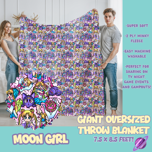 MOON GIRL - OVERSIZED THROW BLANKET 11 - PREORDER CLOSING 2/2