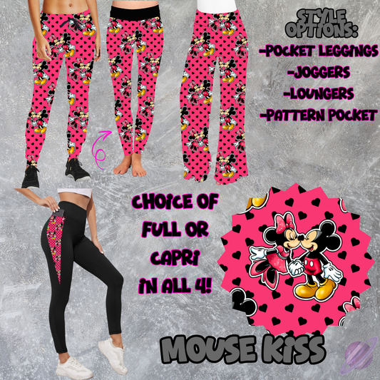 MOUSE KISS - LEGGING/JOGGER/LOUNGER -POCKET SWEATER OUTFITS 2 PREORDER CLOSING 2/19