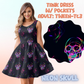 NEON SKULL - ADULT TANK DRESS PREORDER CLOSES 5/15