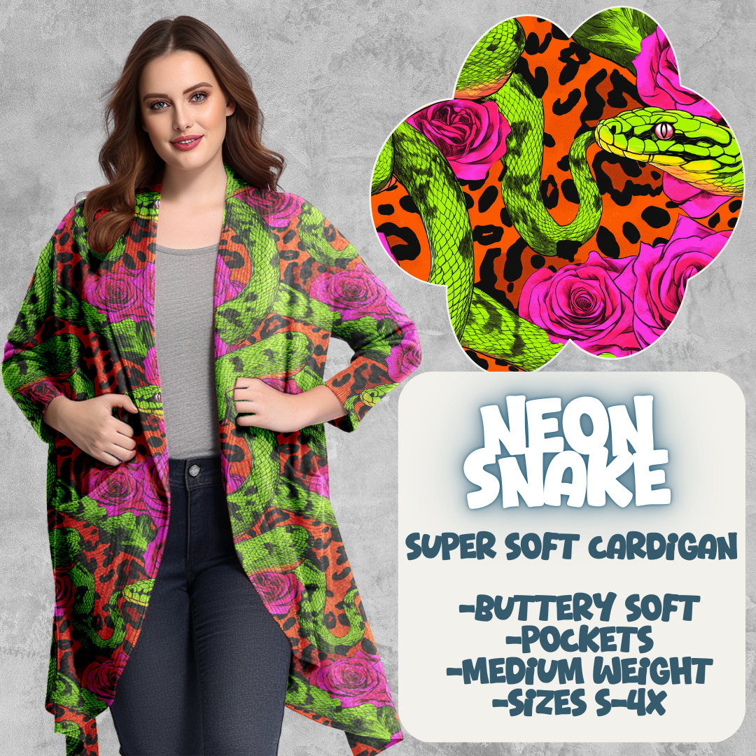 NEON SNAKE - PRETTY CARDIGAN RUN CLOSING 3/18