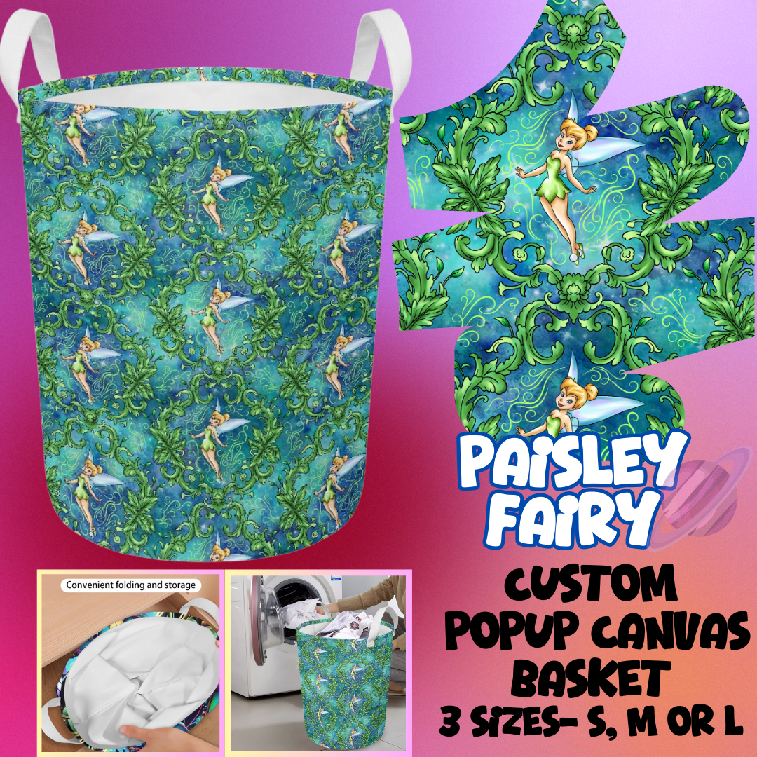 PAISLEY FAIRY - STORAGE BASKETS ROUND 5 - PREORDER CLOSING 3/16