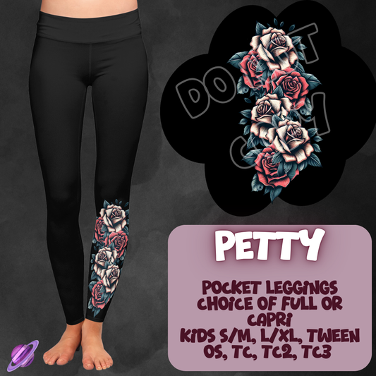 PETTY - ONE LEG SIMPLE SETS RUN 2 - LEGGING/CAPRI PREORDER CLOSING 1/31