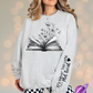 PLOT TWIST SWEATSHIRT W/ SLEEVE PRINT