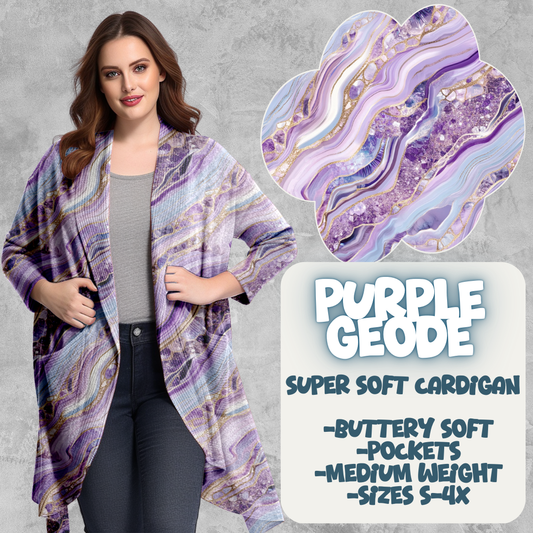 PURPLE GEODE - PRETTY CARDIGAN RUN CLOSING 3/18