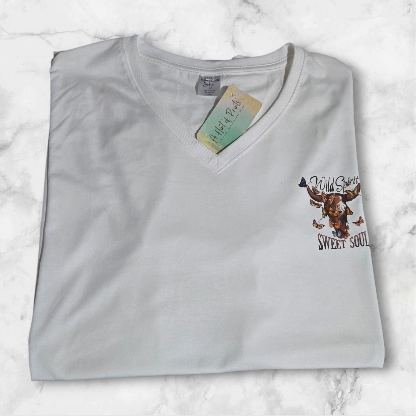 Wild Spirit Tee | Western Cow Graphic Shirt