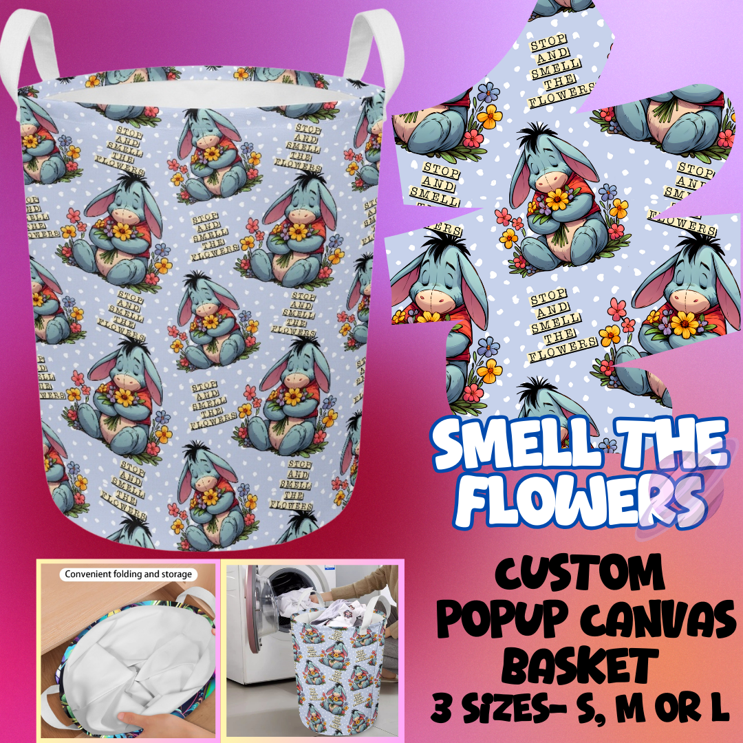 SMELL THE FLOWERS - STORAGE BASKETS ROUND 5 - PREORDER CLOSING 3/16