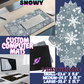 SNOWY - COMPUTER MAT PREORDER CLOSING 12/6