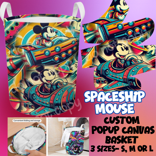 SPACESHIP MOUSE - STORAGE BASKETS - PREORDER CLOSING 12/4