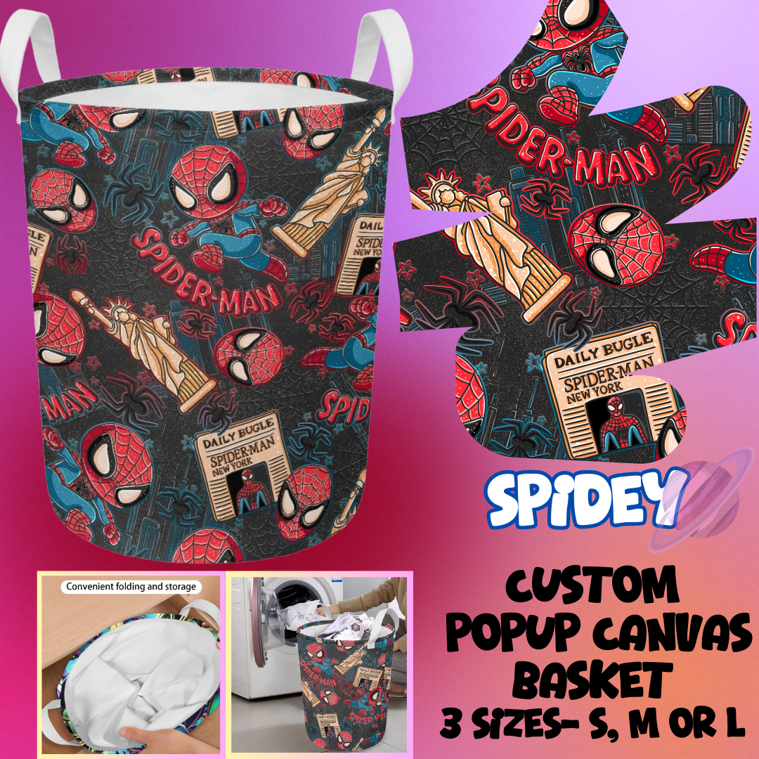 SPIDEY - STORAGE BASKETS ROUND 5 - PREORDER CLOSING 3/16