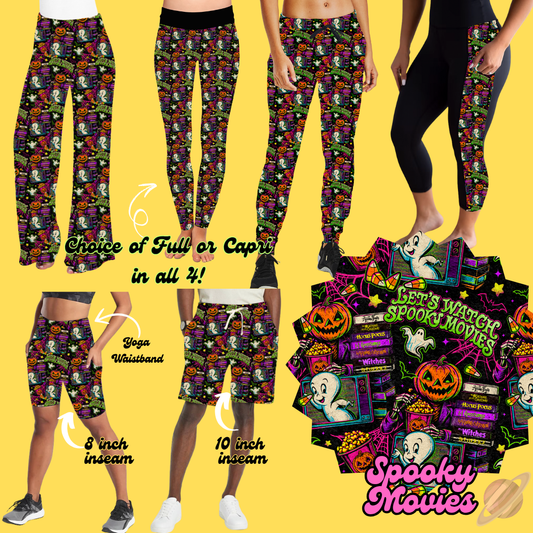 BATCH 115-SPOOKY MOVIES-6 STYLE BOTTOMS-PREORDER CLOSING 8/20