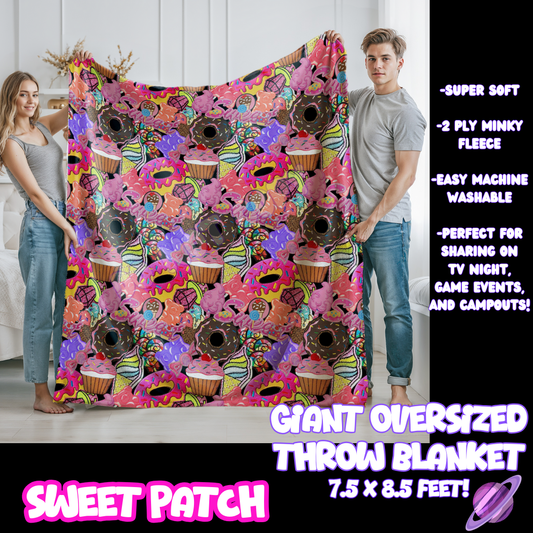 SWEET PATCH - GIANT SHAREABLE THROW BLANKETS ROUND 10-PREORDER CLOSING 12/2