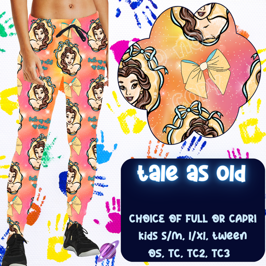 TALE AS OLD - FUN KIDS RUN - JOGGER/CAPRI PREORDER CLOSING 11/5