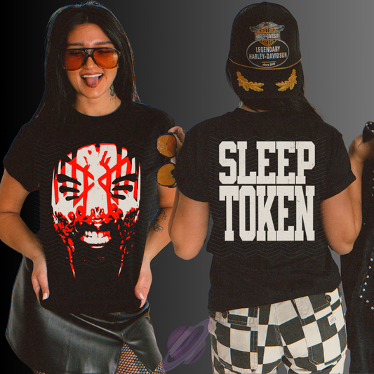 TOKEN DOUBLE SIDED TEE