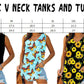 CHEETAH ROSES - V-NECK TUNIC - PRETTY RUN PREORDER CLOSING 3/21