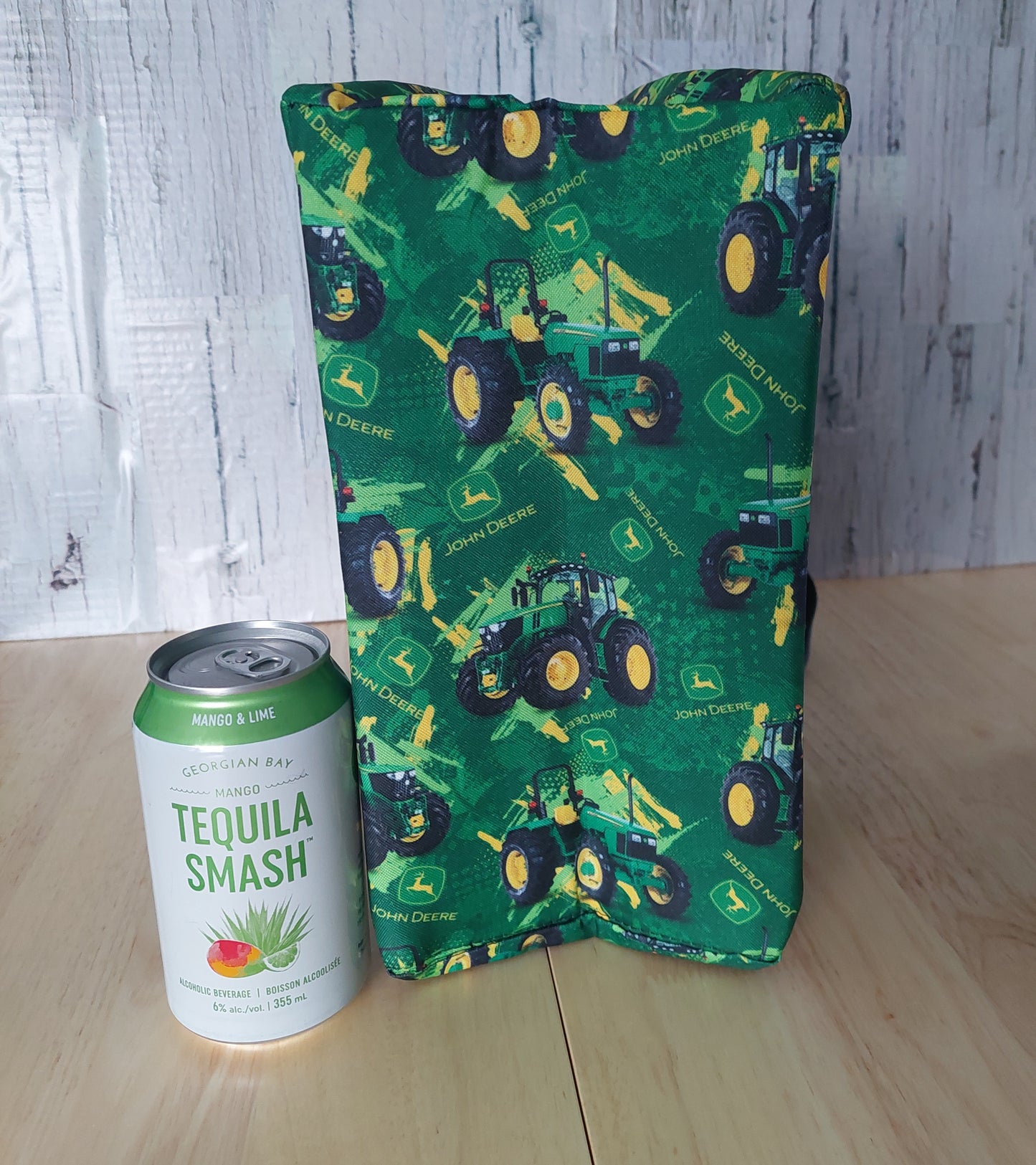 Green Tractor Lunch Bag