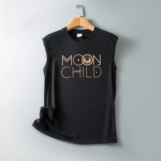 Moon Child Sleeveless T-shirt/Tank Top