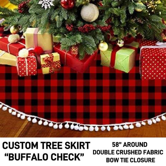 Buffalo Plaid Tree Skirt