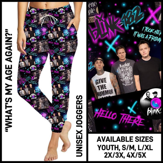 What's my age again Unisex Joggers